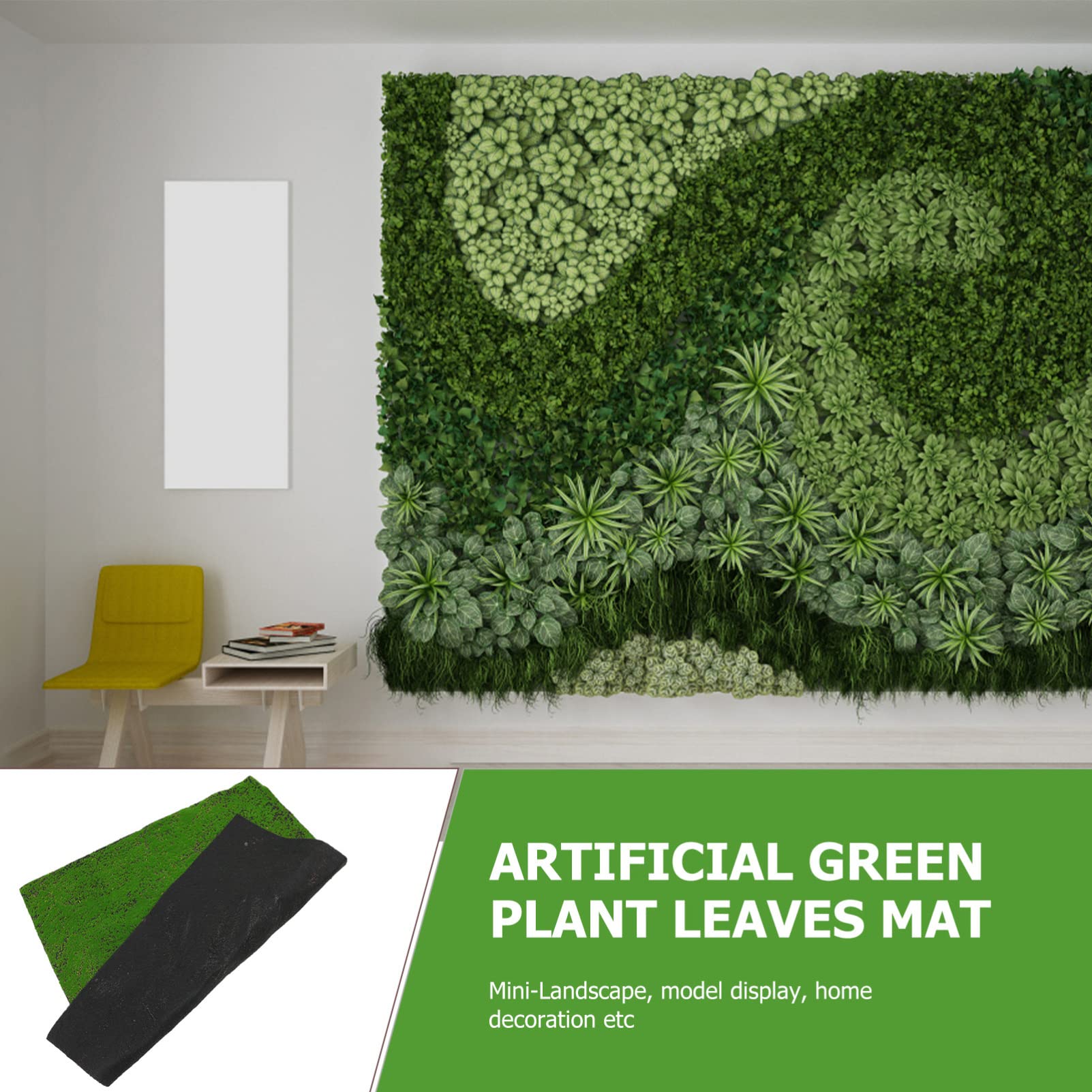 Musgo Artificial de Simulación, Césped de Espuma Perlada para Decoración
