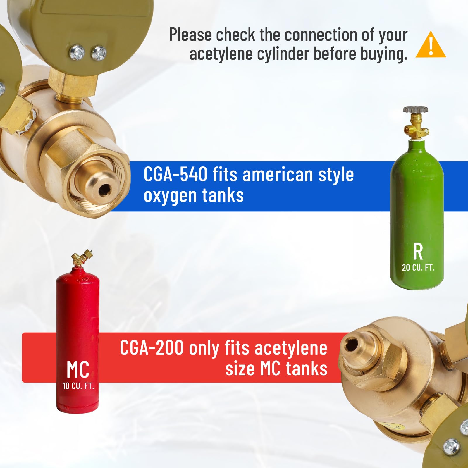 Amazon | 酸素およびアセチレンレギュレータ 溶接ガスゲージ ペア