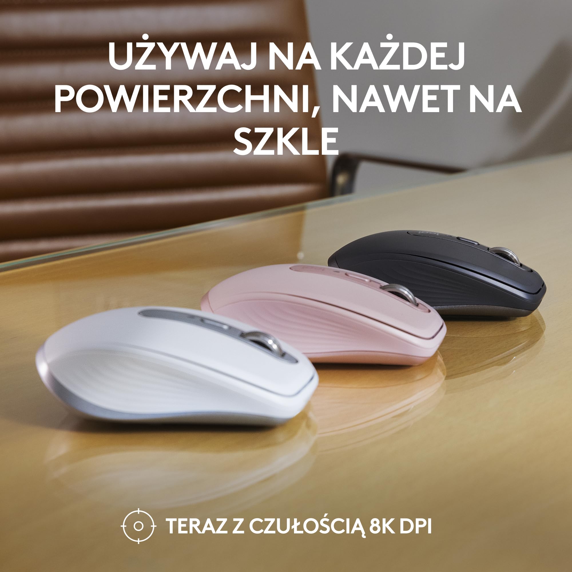 Logitech MX Anywhere 3S Kompaktowa Bezprzewodowa Myszka + Flip Folio, etui klawiaturą do iPada Pro (M4) i iPada Air 11 cali(M2 i M3)(5. gen — 2024 r.)chowane etui ochronne z Bluetooth,QWERTY US INT'L