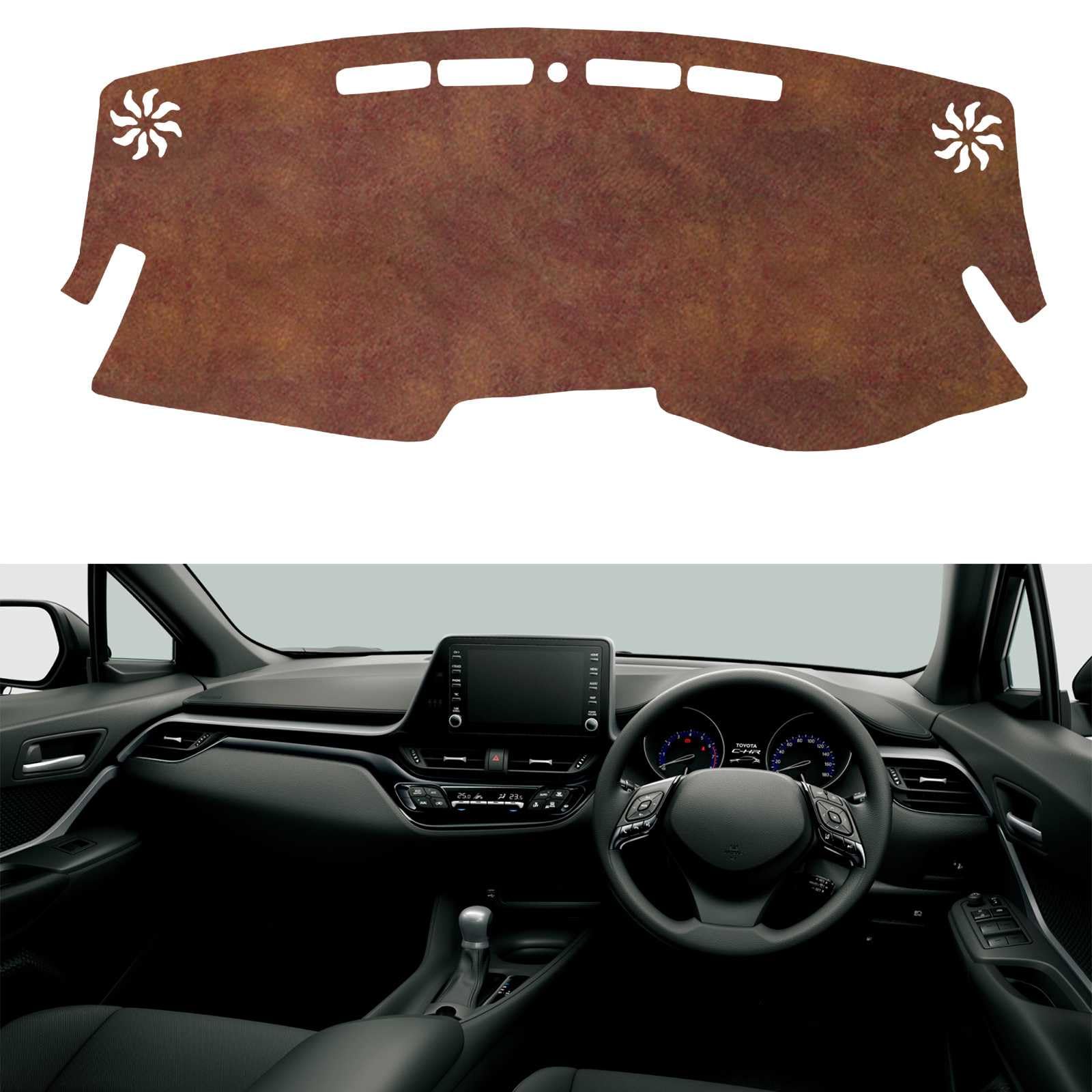 Amazon | トヨタC-HR 専用 ダッシュボードマット 車内ダッシュボード