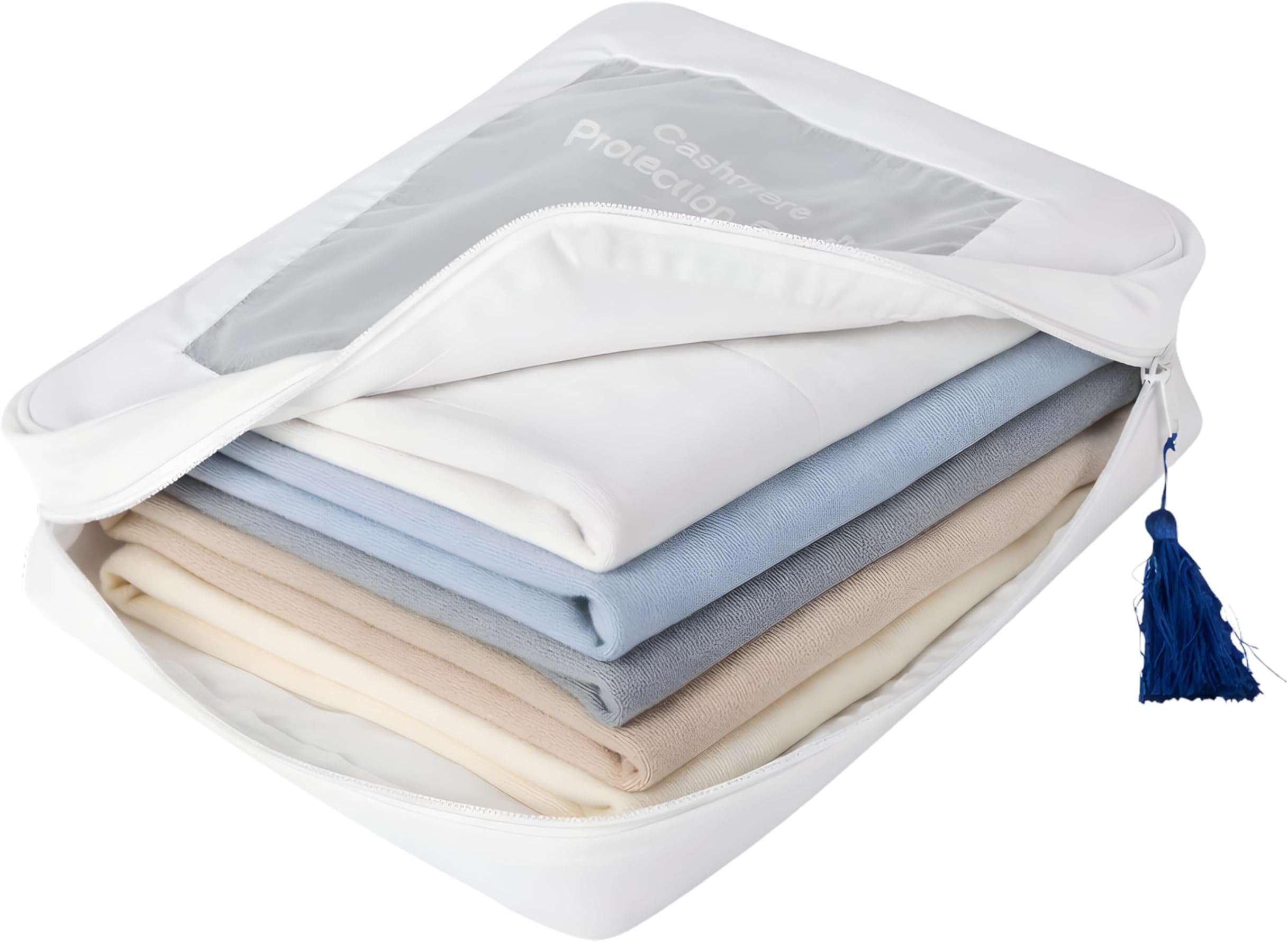 The Cashmere Choice Cashmere Storage Bags โ 100% Cotton Breathable Garment Bag โ XL