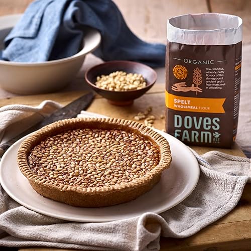 Miniatura 8 de Doves Farm - Harina integral de espelta orgánica  Ideal para hornear pan, magdalenas y panqueques  Sabor a trigo y nuez  Harina de grano antiguo