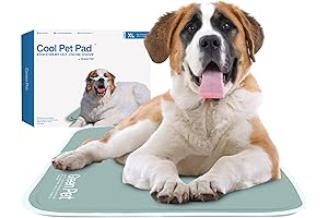 The Green Pet Shop Extra Large Dog Cooling Mat - Pressure Activated Cooling for Pets