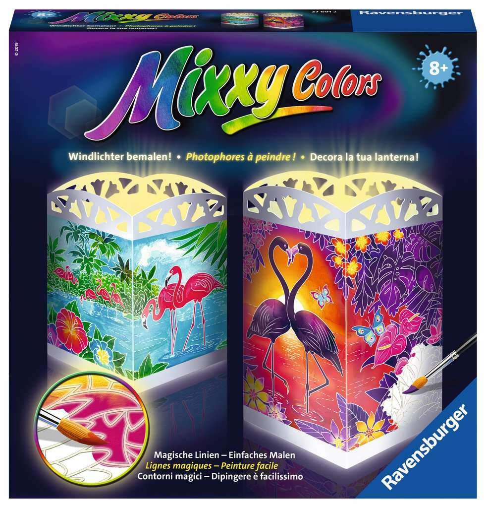 Ravensburger Mixxy Colors Peinture 27691 – Le Monde des Flamants Roses