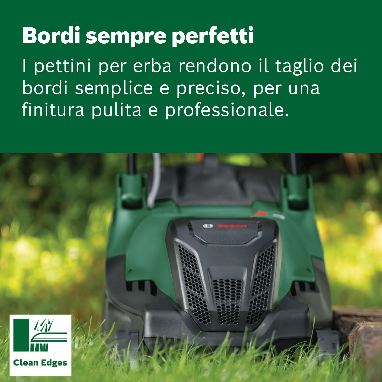 Bosch Potente Rasaerba a Filo AdvancedRotak 40-650, per il Taglio del PratoC, Potenza Motore 1700 W, Larghezza di Taglio 40 cm