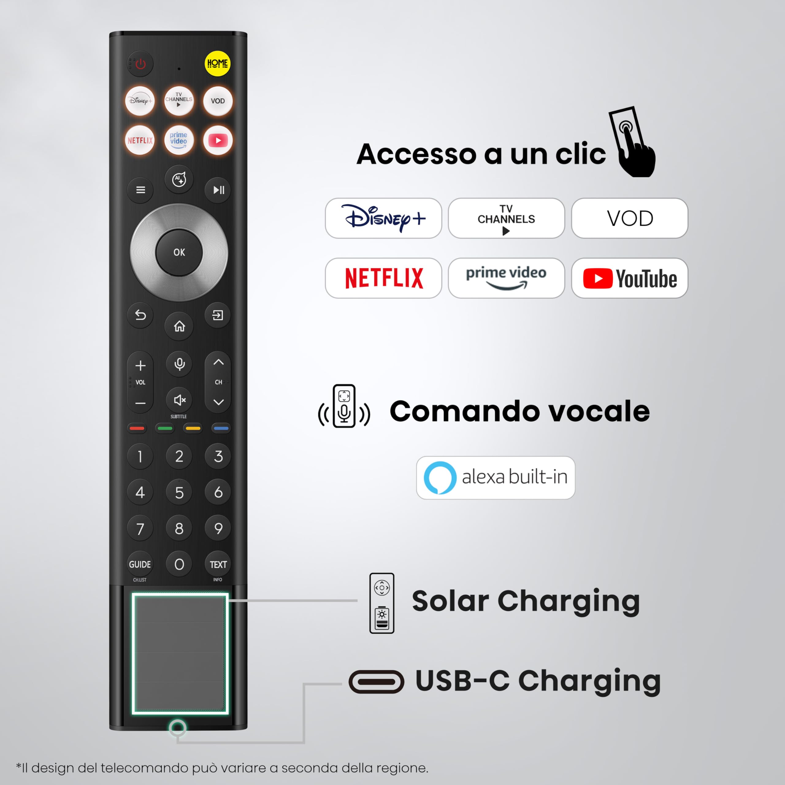 Hisense Smart TV RGB MiniLED 180Hz 75" 4K 75UR9S | Schermo Anti-Riflesso, Dolby Atmos 4.1.2 By Devialet, Dolby Vision IQ, IMAX, VIDAA OS, USB-C,Wifi 6, BT, Airplay2, 2026 Model