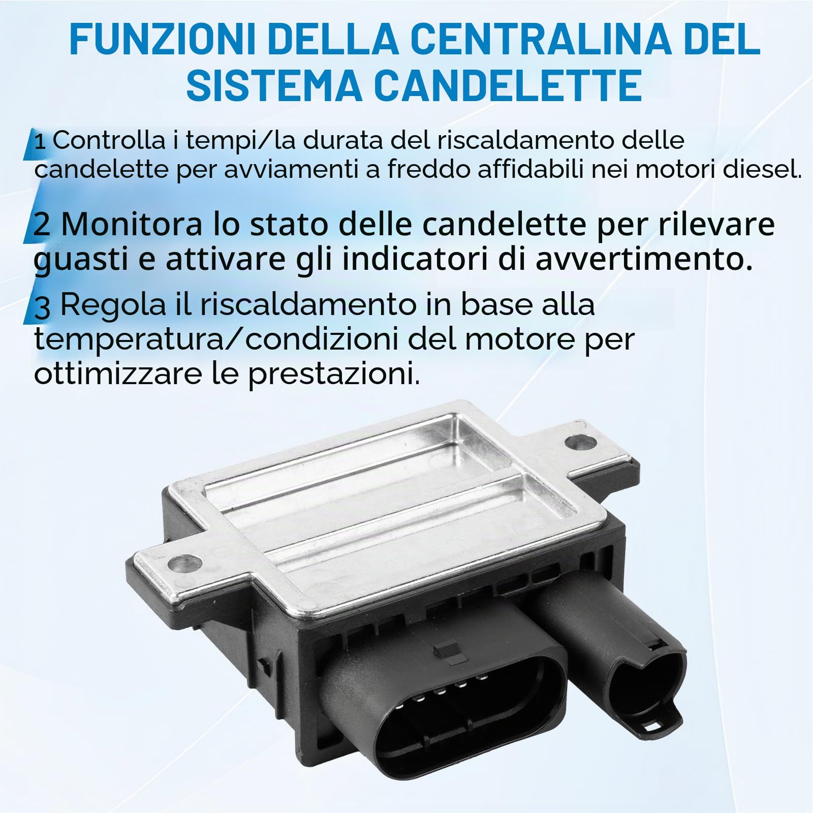 Modulo di controllo candela compatibile con W211 W204 Vari modelli 6461532579 A6461532579