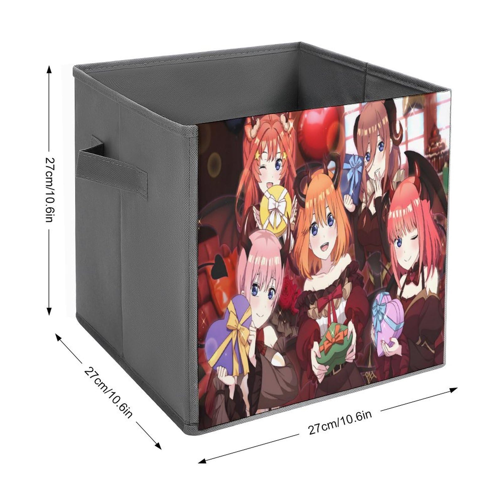 Amazon｜五等分の花嫁 収納ボックス 折り畳み式 大容量収納 中野 一花