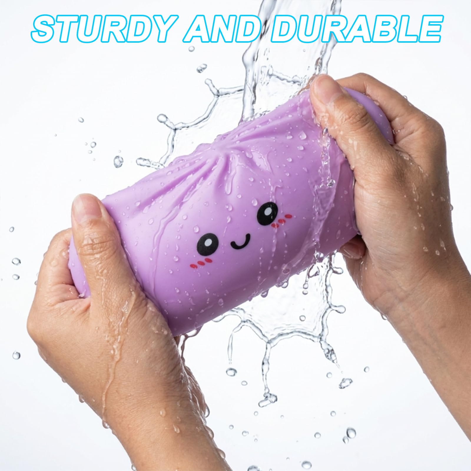 Mystery Dumplings Squishy with Steamer, Random Squishy Dumpling Mystery Glitter Dumpling Squishies, Dumplings Squishy Toy - Image 4