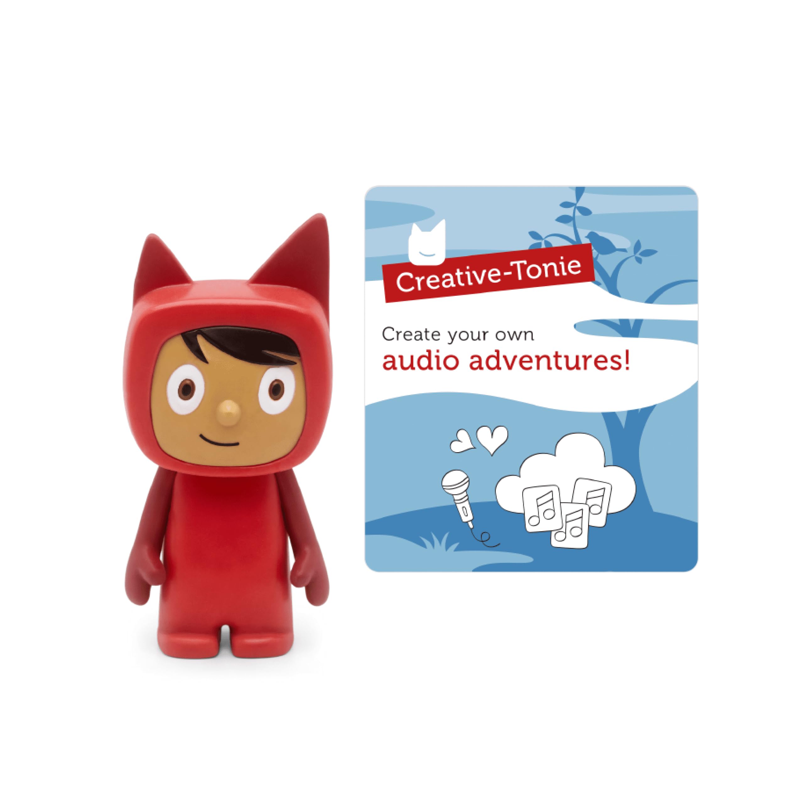 Tonies Creative Audio Character - Record and Upload up to 90 Minutes of Your Own Stories and Songs - Red/Medium-image-14