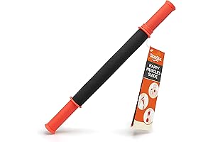 Tiger Tail 18in Massage Stick Portable Roller, Handheld, for Deep Tissue Massage