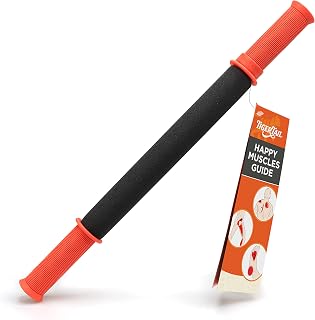 Tiger Tail USA Original 18" Massage Stick Roller - Handheld Deep Tissue Foam Roller for Legs, Back, Neck - Made in USA