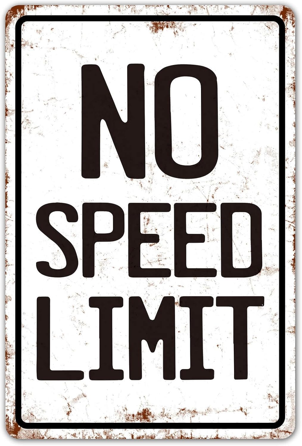 Cool Garage Room Wall Art Race Car Decor Tin Sign Boys Gifts