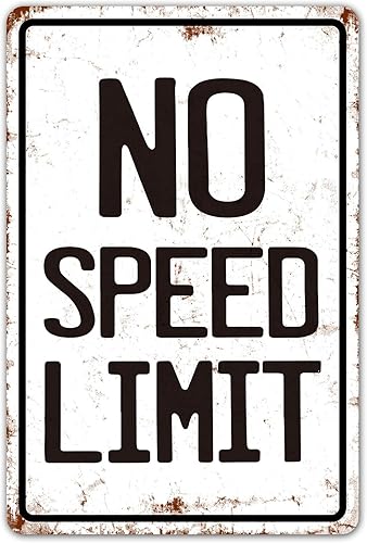 Decoración de pared de automóvil para habitación de niños, letrero de metal vintage con temática de coche de carreras, dormitorio, cueva de hombre,