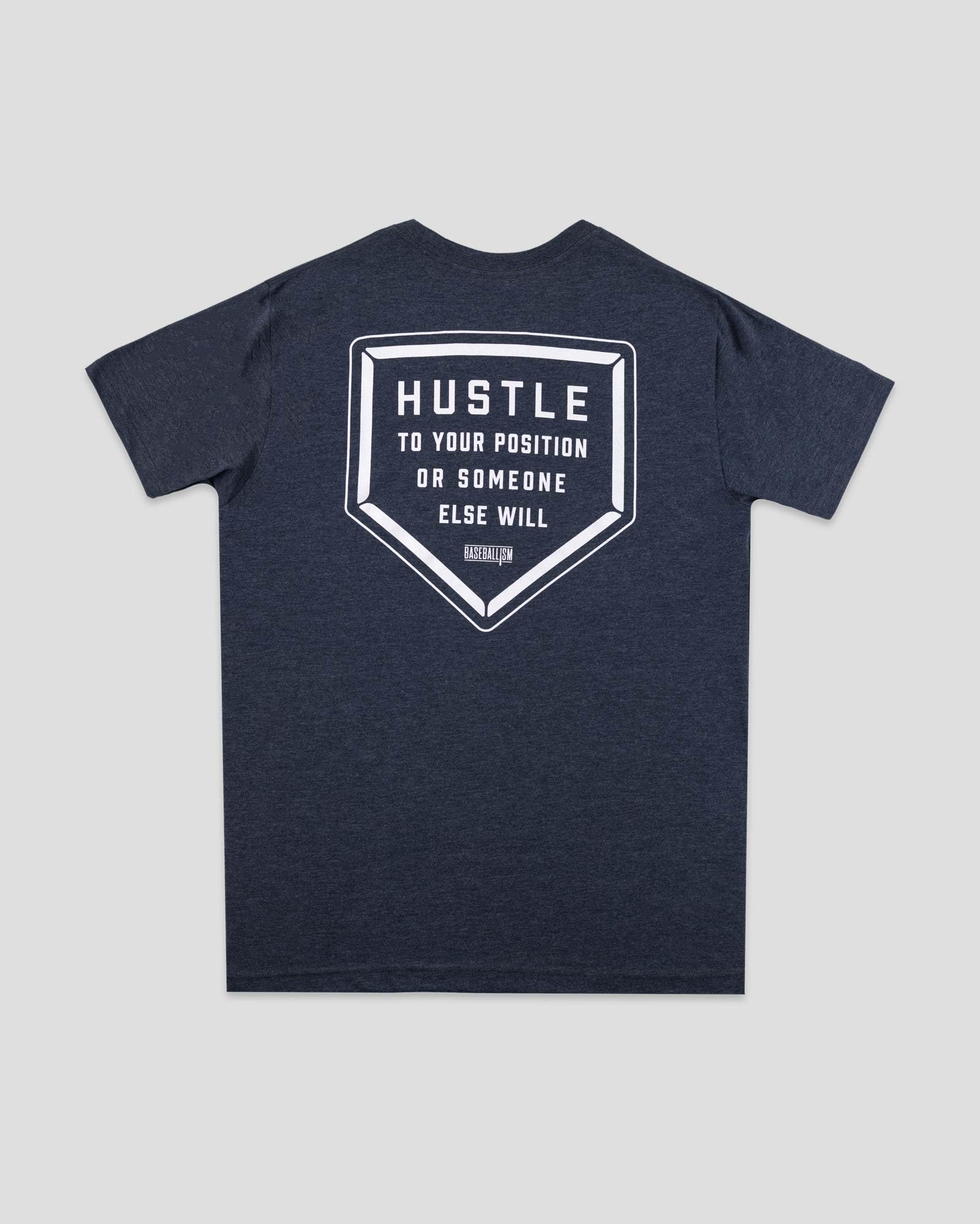 Baseballism Hustle to Your Position (US, Alpha, Large, Blue)