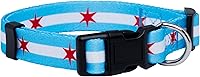 Vista 9 de Native Pup Collar de perro con bandera de Colorado (azul Colorado, S)
