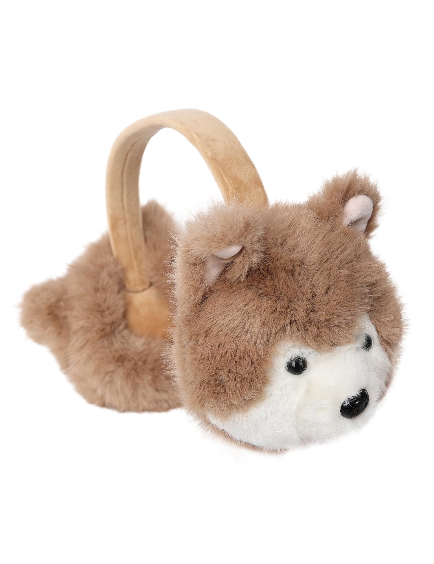 Surblue Winter Animal Ear Muffs for Kids Adult Warm Faux Fur Ear Cover