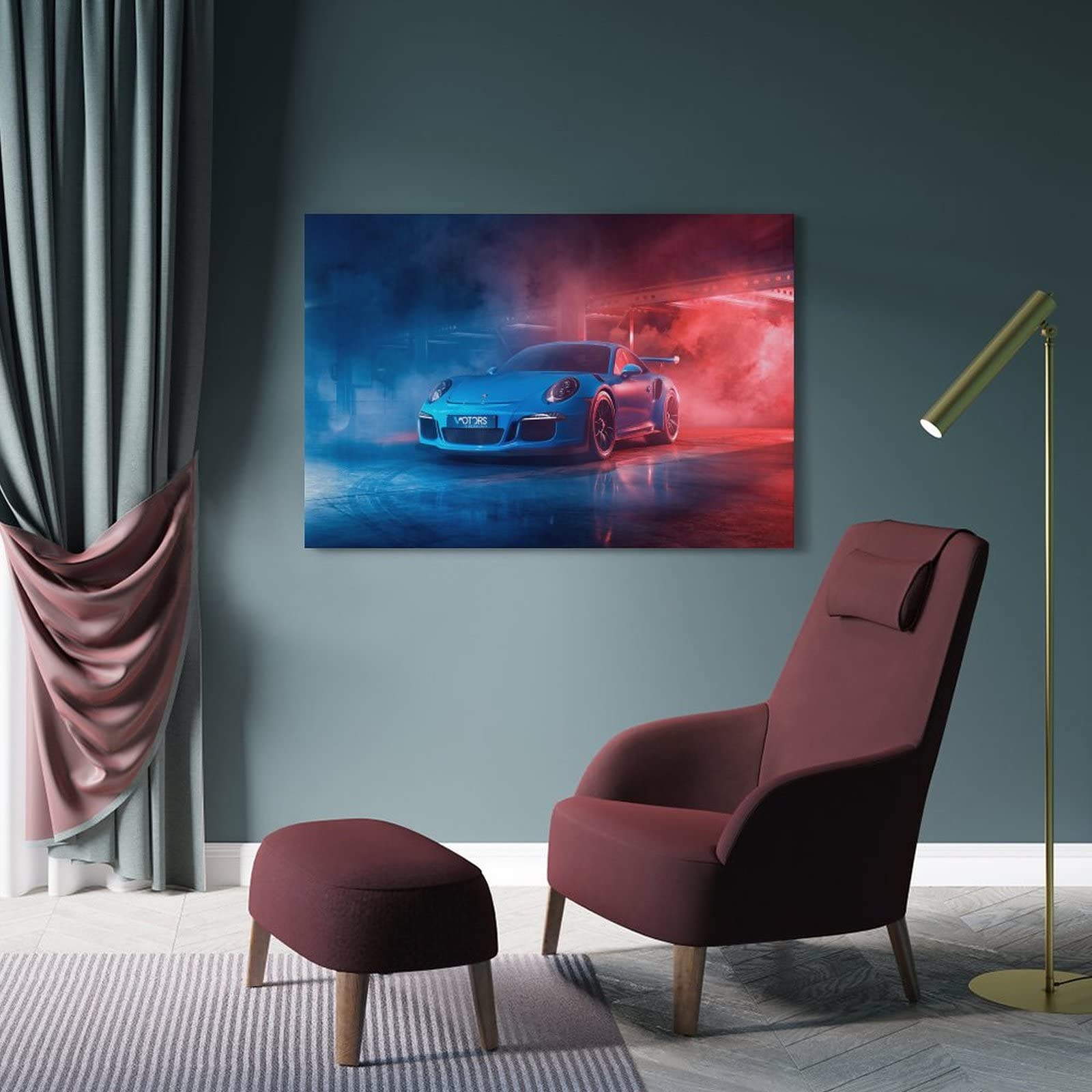 Sportauto-Poster für Porsche 911 GT3 R (991) Supercar Racing Car Poster Dekorative Malerei Leinwand Wandposter und Kunstbild Druck Moderne Familie Schlafzimmer Dekor Poster 60 x 60 cm Sportauto-Poster für Porsche 911 GT3 R (991) Supercar Racing Car Poster Dekorative Malerei Leinwand Wandposter und Kunstbild Druck Moderne Familie Schlafzimmer Dekor Poster 60 x 60 cm