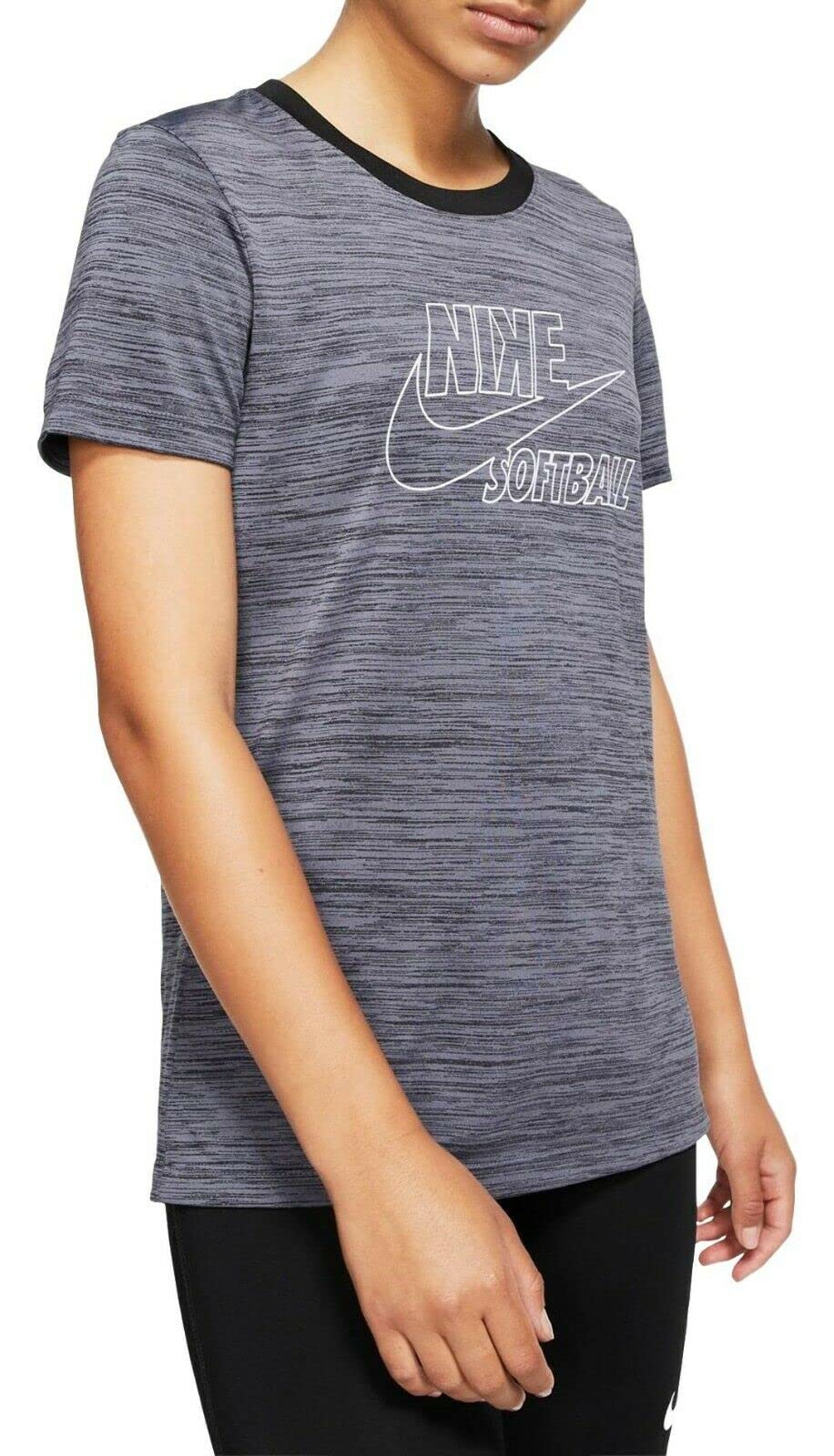 Dry Women's Velocity Softball Short Sleeve T Shirt (X-Small, Gray)