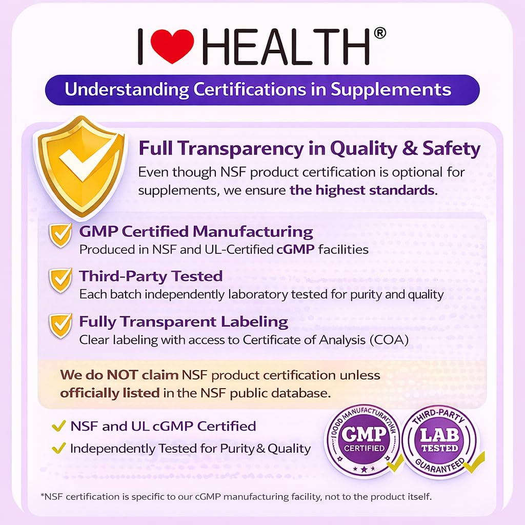 NMN 500MG Per Capsule – High Purity 99.9% NMN, NAD+ Support for Cellular Energy & Healthy Aging, 60 Capsules, Third-Party Tested, cGMP Made in USA — Amazon image 2