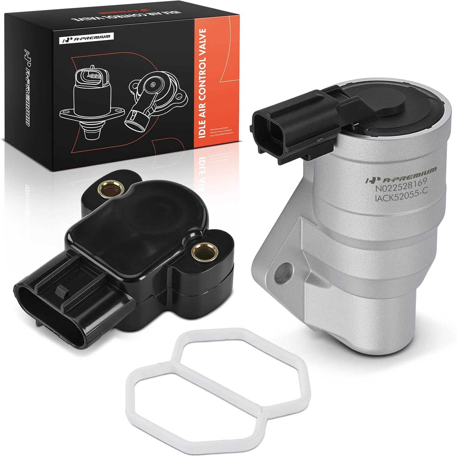 A-Premium Idle Air Control Valve IAC + Throttle Position Sensor TPS Compatible with Ford F-150 2001-2003, F-150 Heritage 2004, E-150 2003, E-150 Club Wagon, E-150 Econoline, E-250, E-250 Econoline