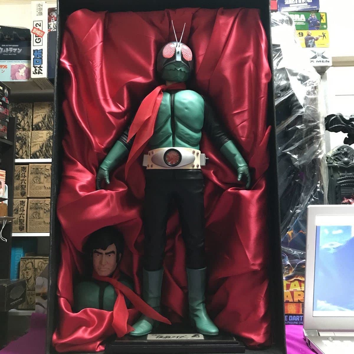 unifive 英雄列伝 仮面ライダー旧1号本郷猛フィギュア NO.0974