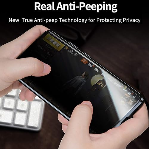 Miniatura 5 de Funda antiespía compatible con Galaxy S20 Ultra Magnética, absorción magnética, protector de pantalla de privacidad de doble cara para Samsung