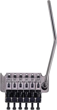 Floyd Rose Original Series Tremolo Bridge w/ R2 Nut Black Nickel