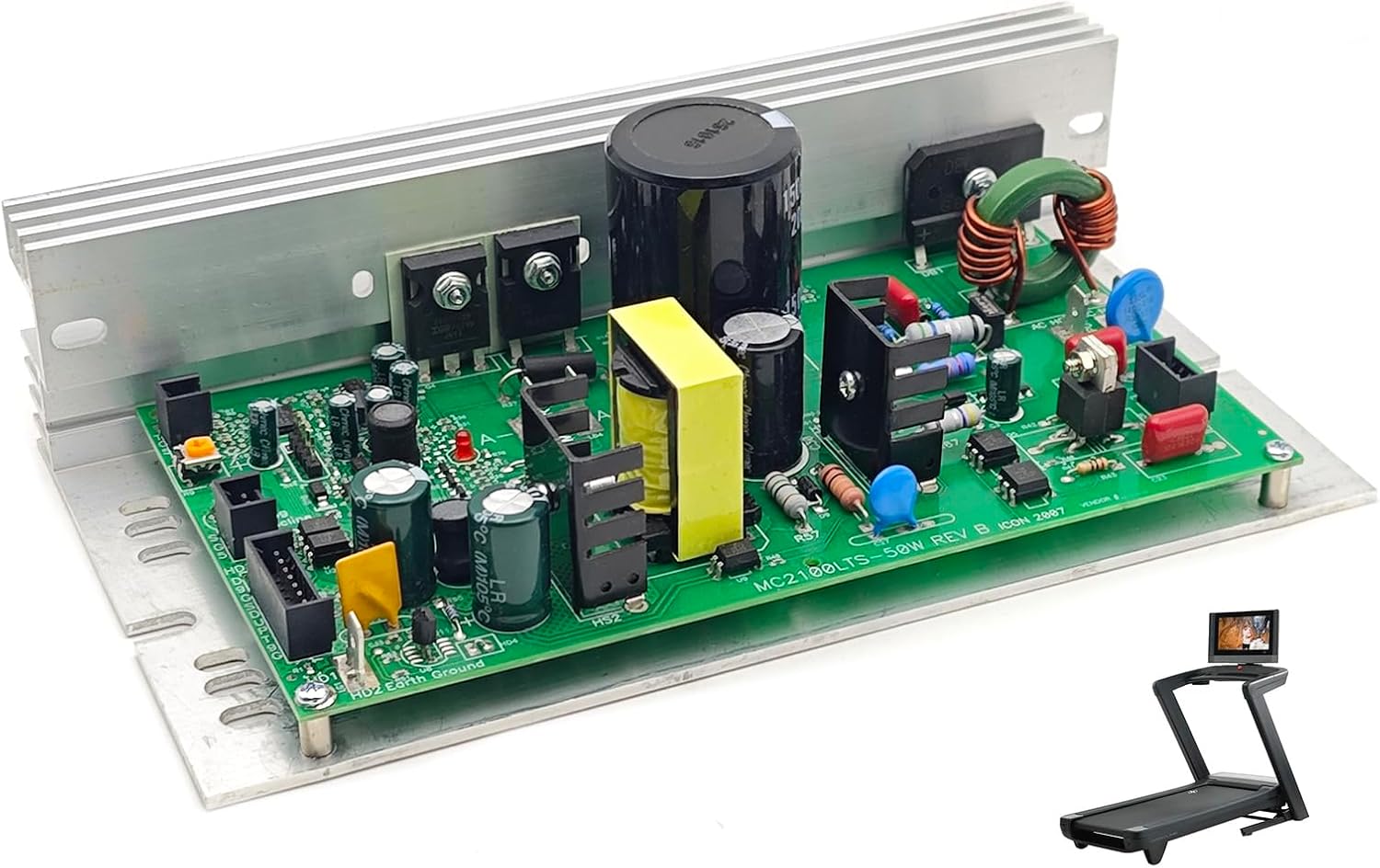 Treadmill Motor Speed Controller 110V MC2100LTS-50W REV B 256266 Works with NordicTrack ProForm Reebok HealthRider Weslo Epic GoldsGym Sears Image FreeMotion Treadmills