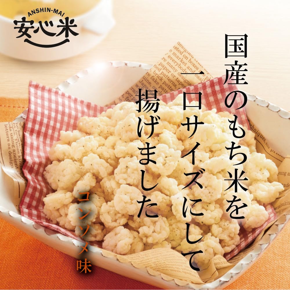 Amazon | アルファー食品 安心米おこげ コンソメ味 30袋/箱