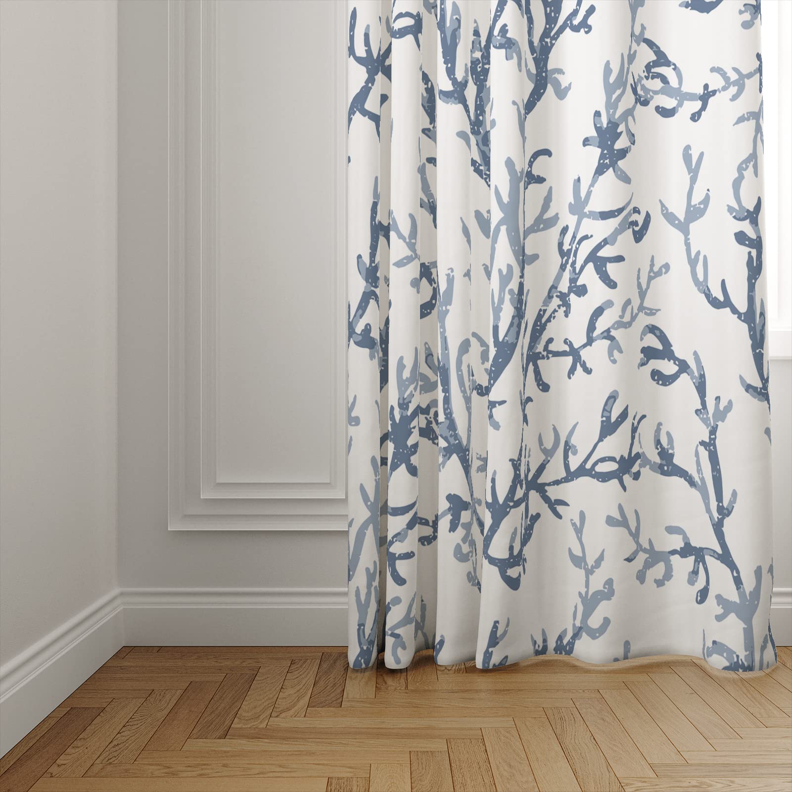Juego De Cortinas De Cocina Diseño Floral Bordadas Beige | Meses Sin