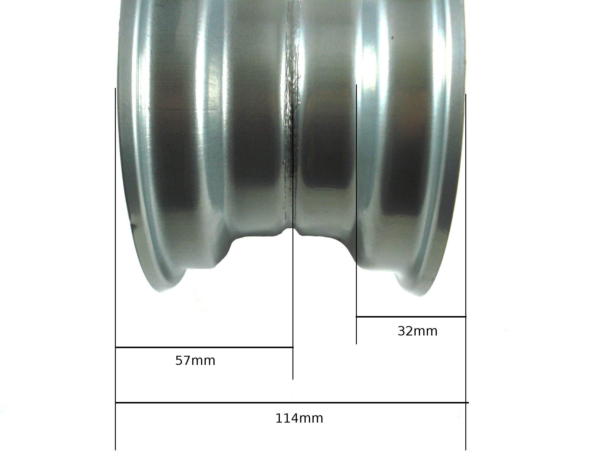 Quad/Atv/Quad Bambini Cerchio Acciaio 15,24 CM (6 Pollici) Frontale/Posteriore