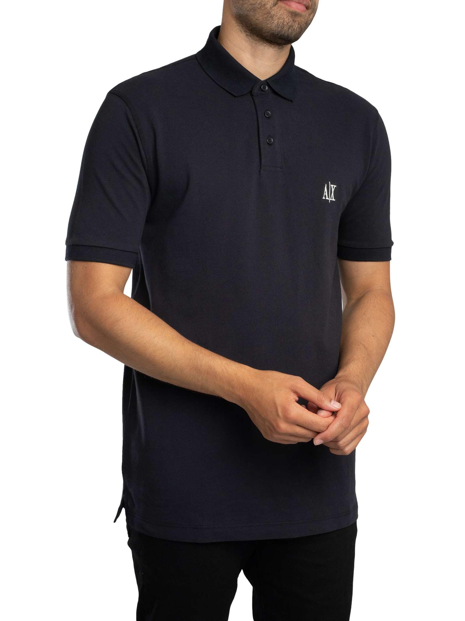 Armani Exchange Icon Project, Embroidered Logo Polo Uomo