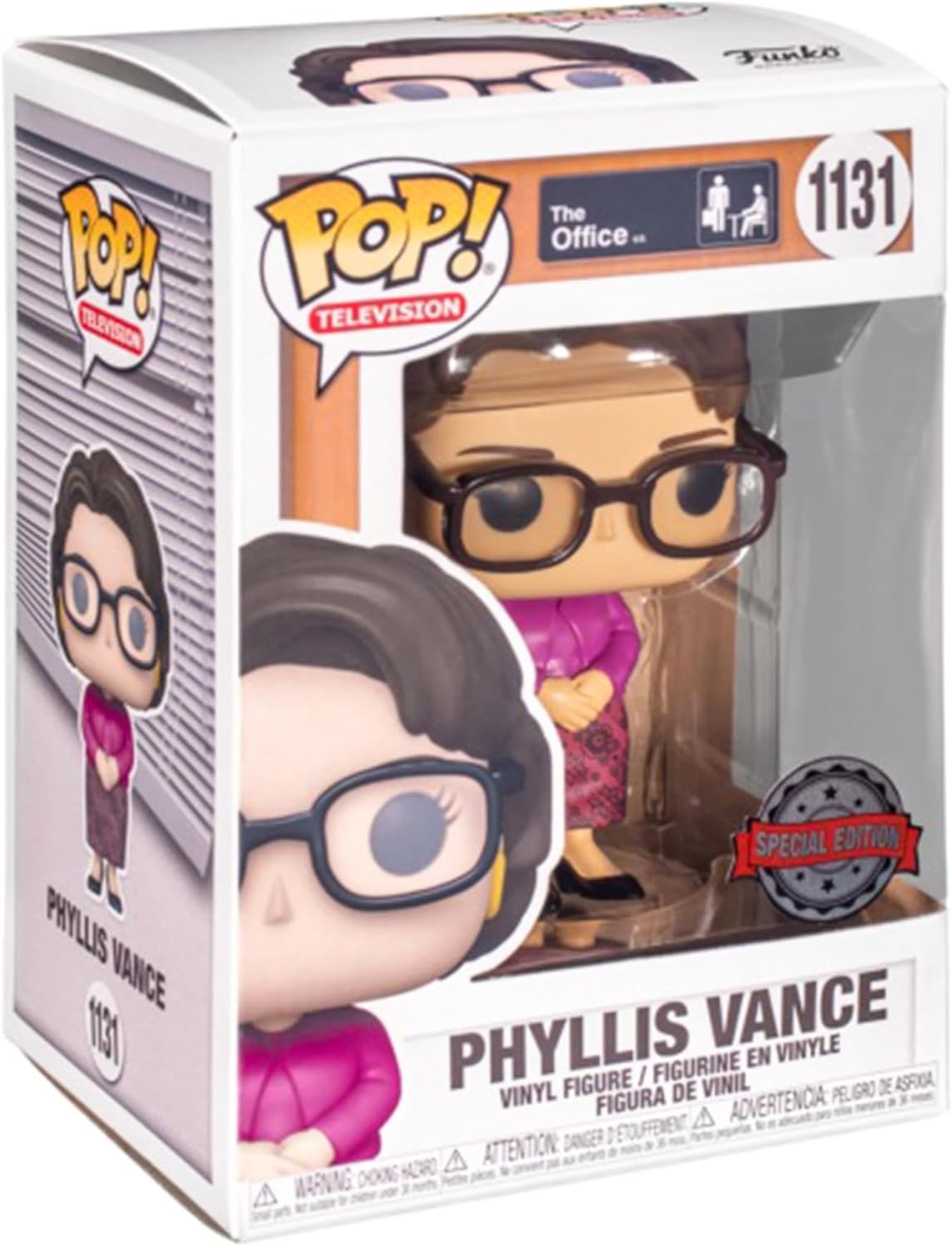 Funko Pop! TV: The Office - Phyllis Vance Vinyl Figure #1131 Special Edition - Image 4