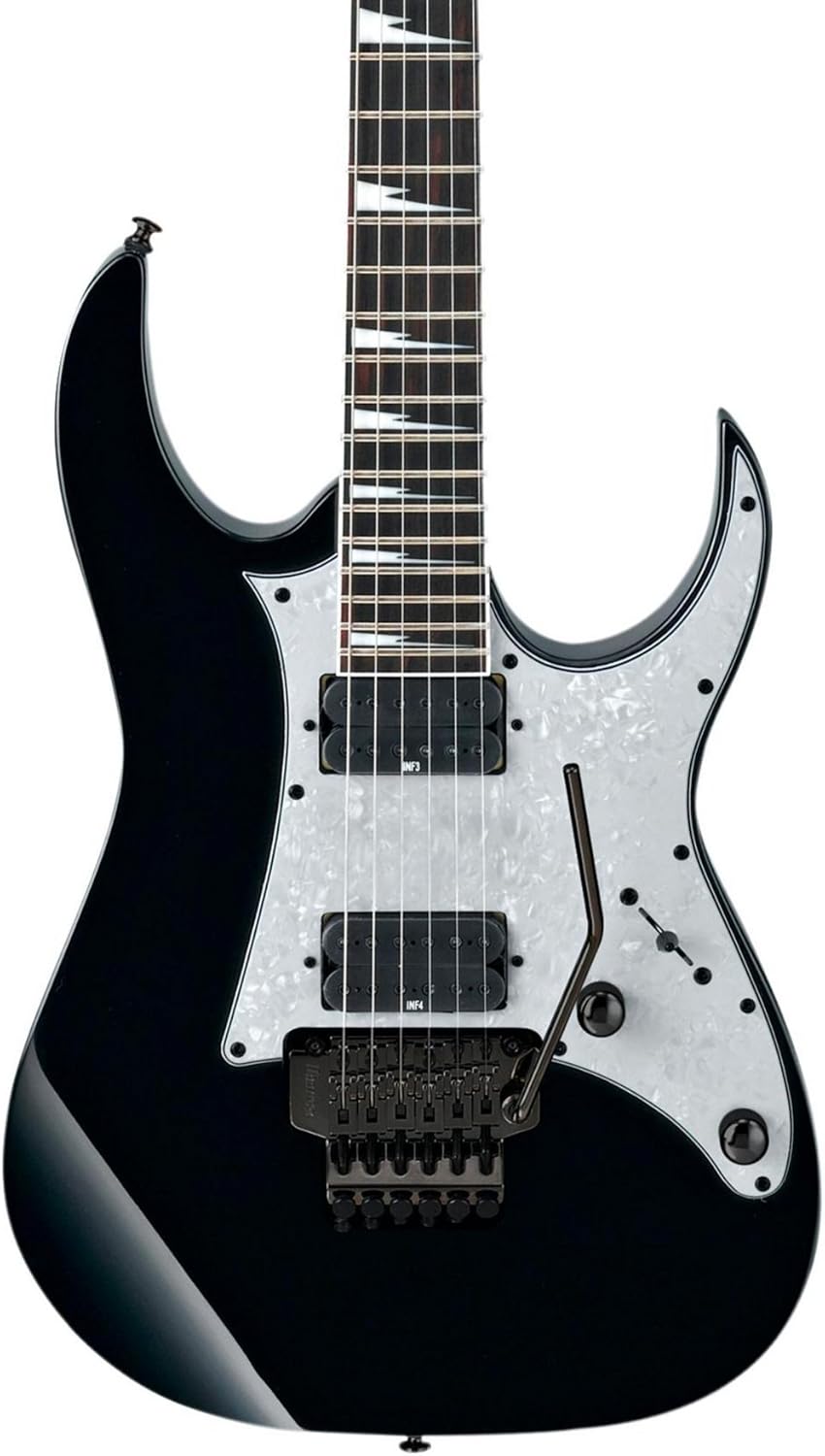 Amazon.com: Ibanez RG Series RG6002 Electric Guitar Black : Instrumentos  Musicales