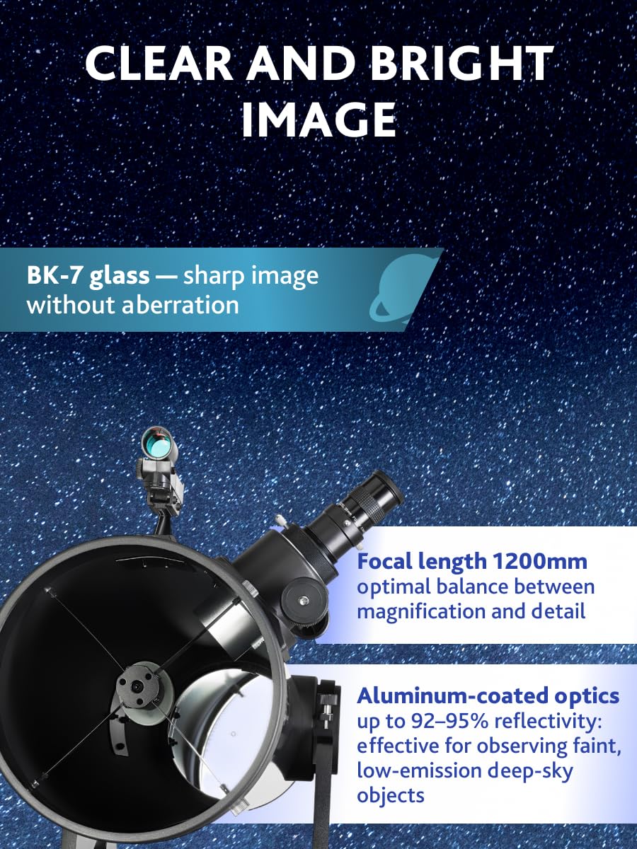 Telescopio Dobsoniano Levenhuk New Skyline Plus 8" (200/1200)