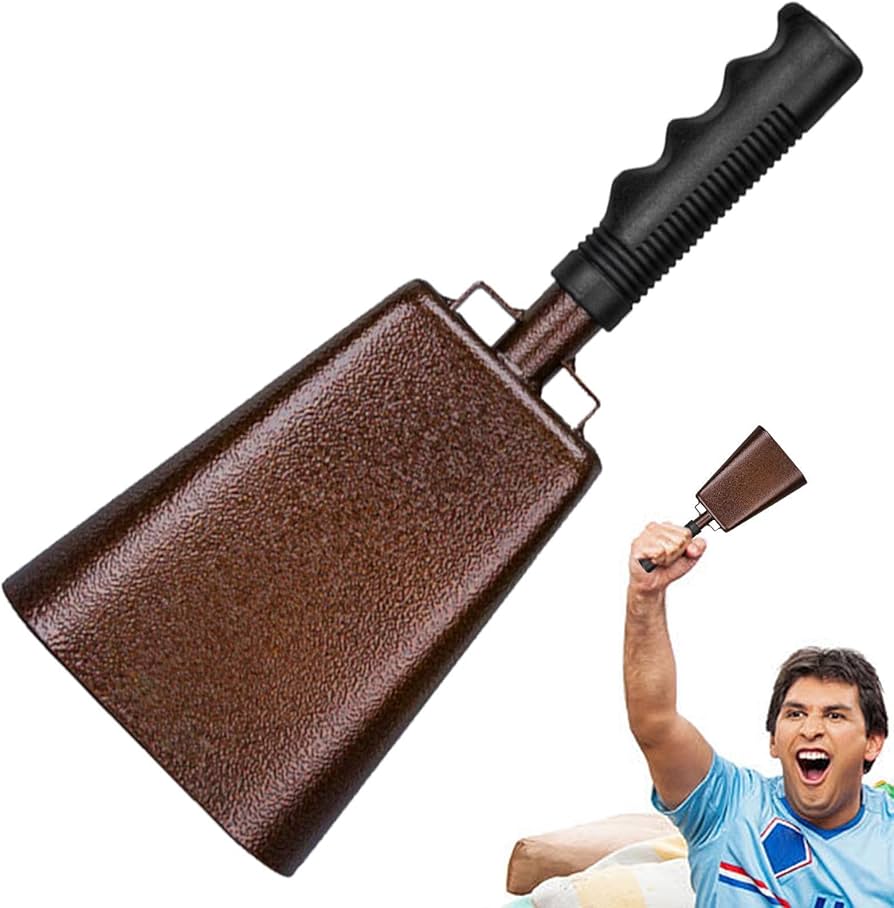 Amazon.co.jp: 応援カウベル, ハンドル付きパーカッションノイズ