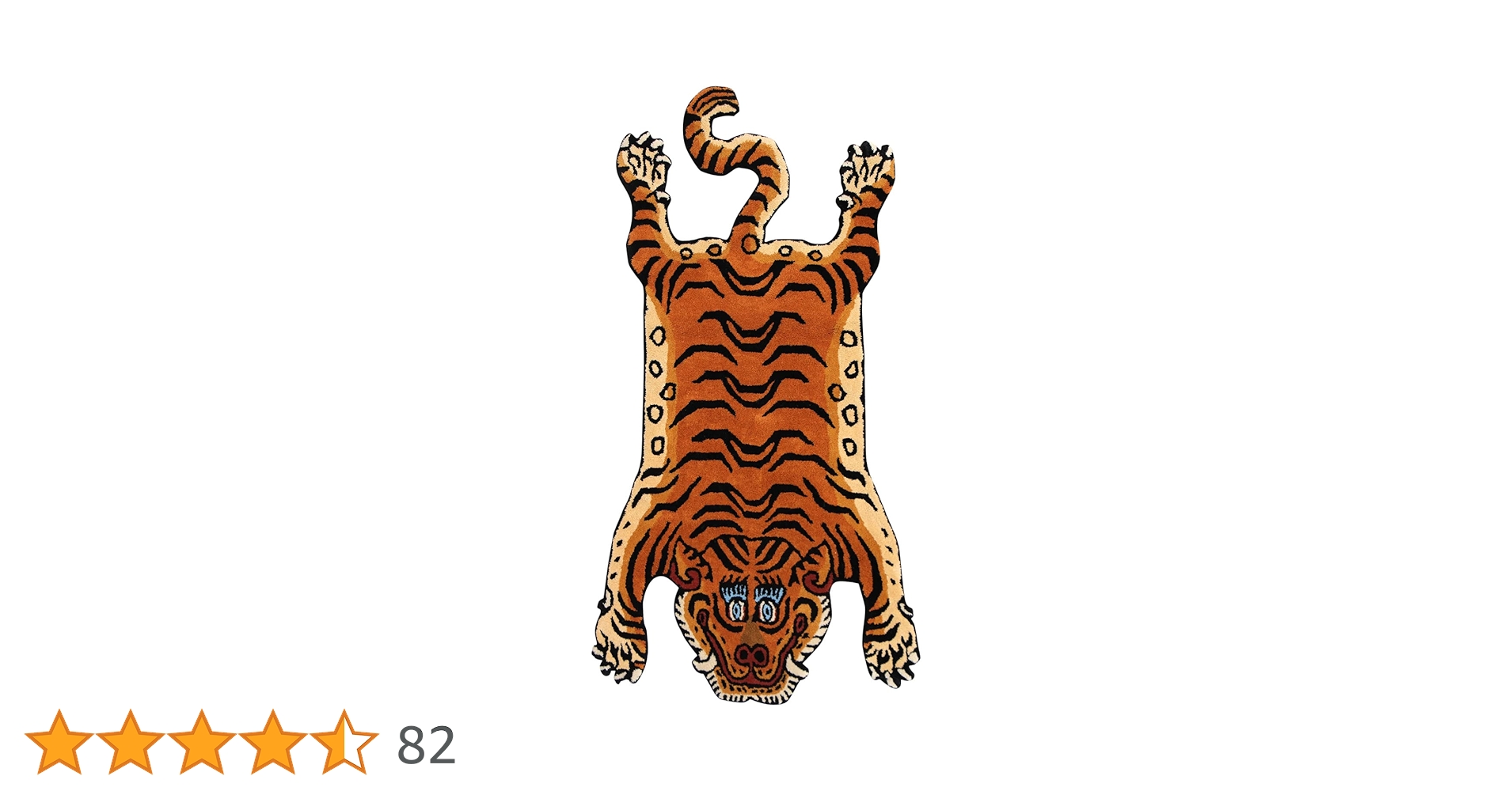 sapeur タイガーラグ グレー SAPEur TIBETAN TIGER RUG サプール ラグ グレー SAPEur TIBETAN