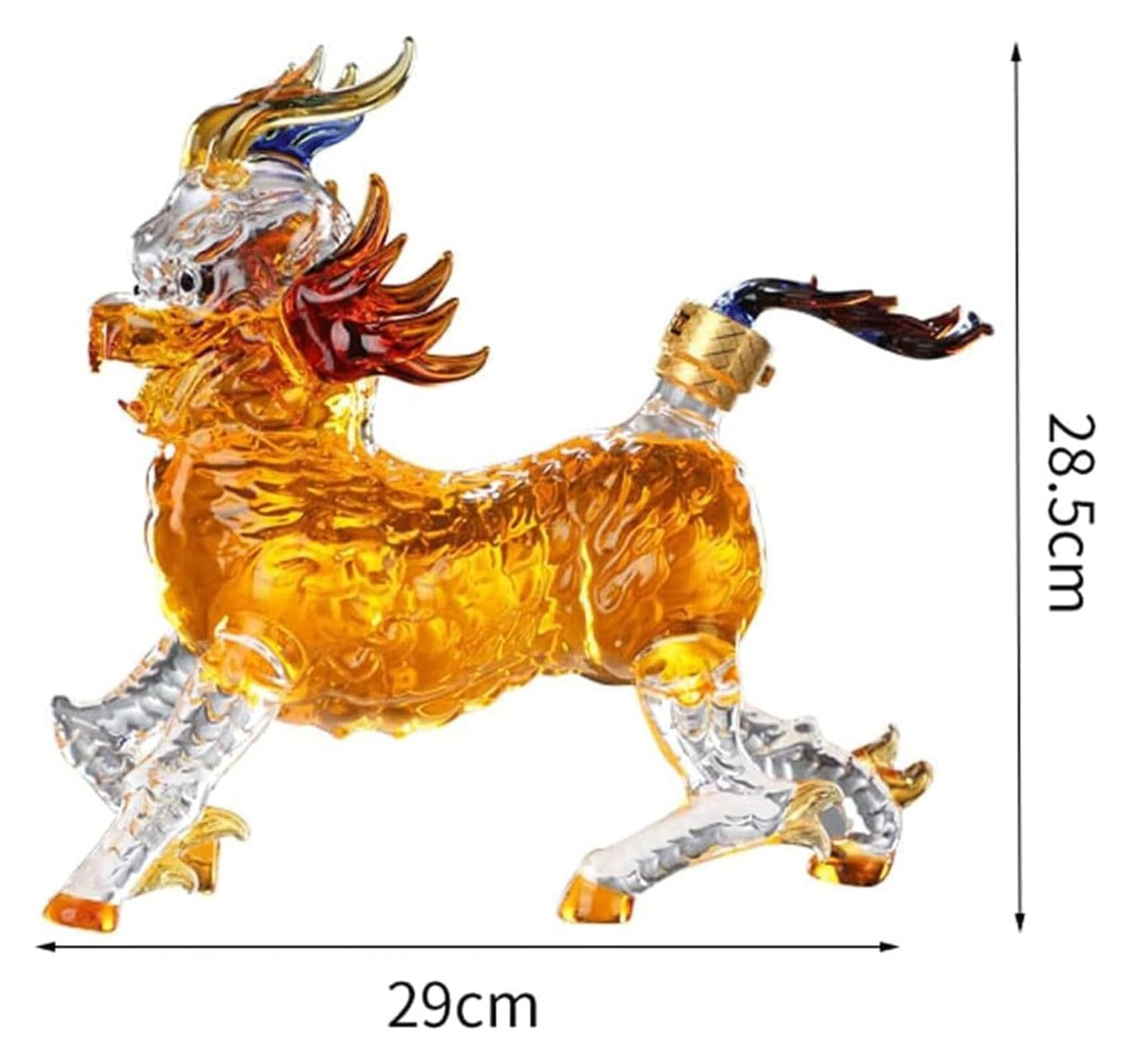 Amazon | 個性的 デキャンタ ワインデカンタ キリン デカンタ 神話上の