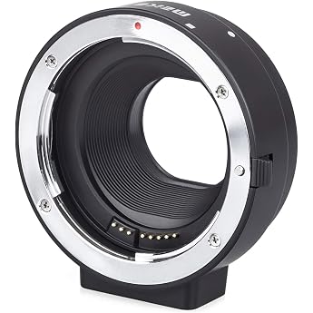 AF Autofocus Adapter Compatible with Canon EF/EF-S Lens and EOS M Camera MK-C-AF4