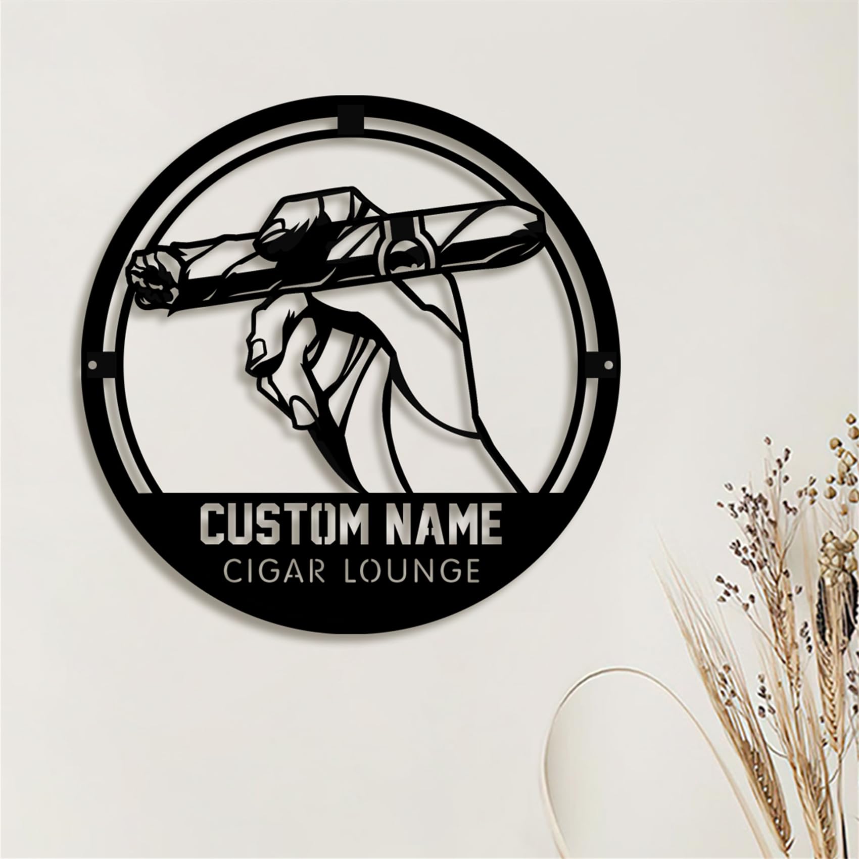 Home Cigar Bar Signs