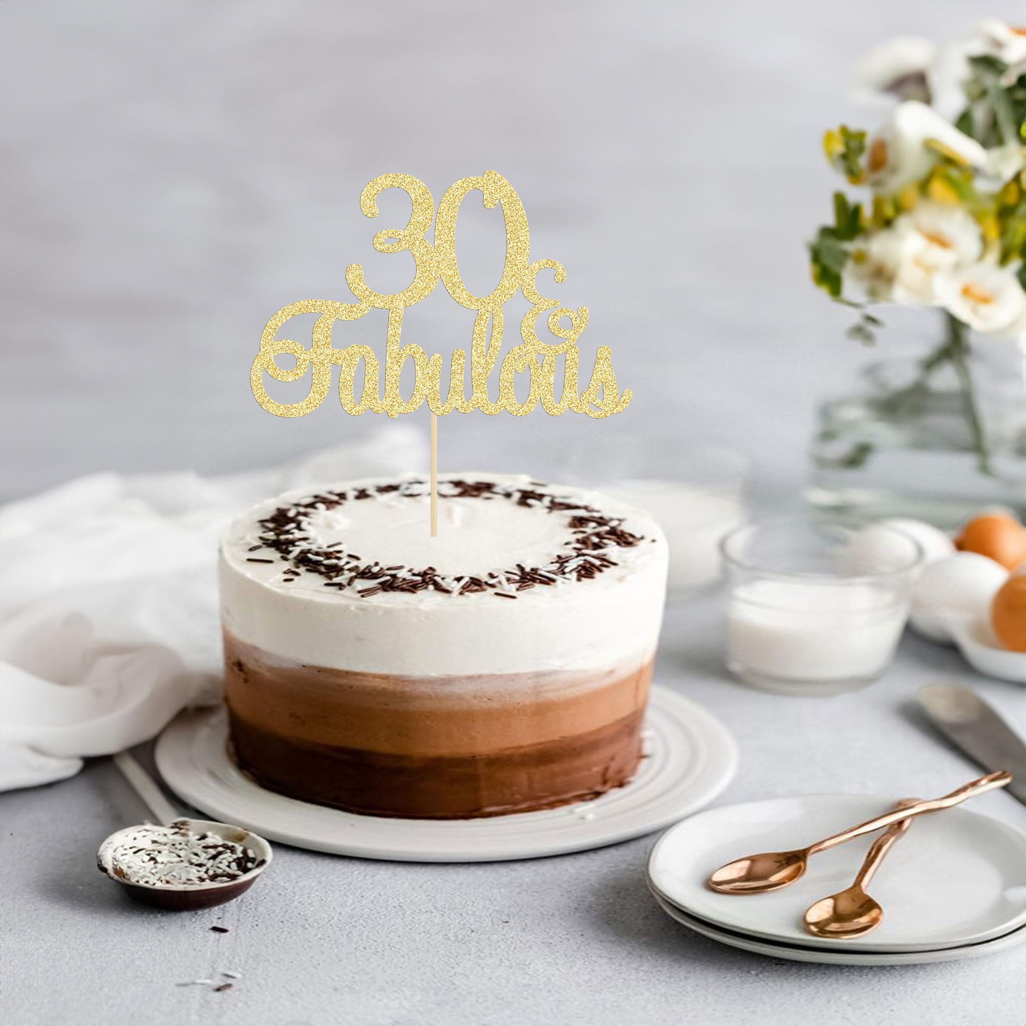 Gyufise Lot De 24 Décorations De Gâteau D'anniversaire à