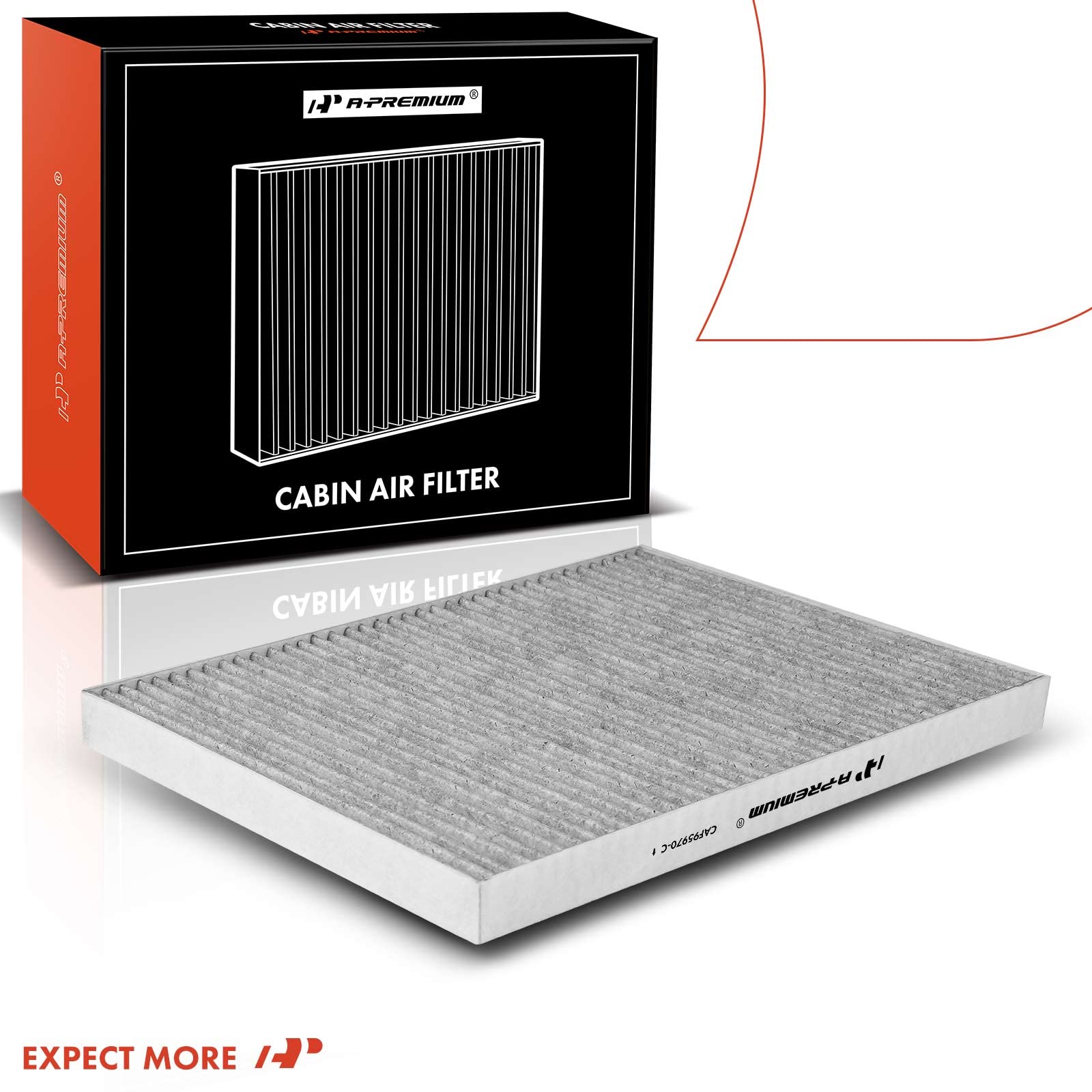 A-Premium Cabin Air Filter with Activated Carbon Compatible with Dodge Grand Caravan/Caravan 2001-2007 & Chrysler Pacifica 2004-2008, Town & Country 2001-2007, Voyager 2000-2003, Grand Voyager 2000