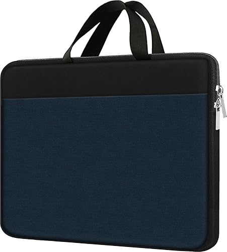 Funda para laptop de viaje, 15.6 pulgadas, a prueba de golpes, funda protectora para computadora, bolsa de transporte, maletín para HP Asus Acer