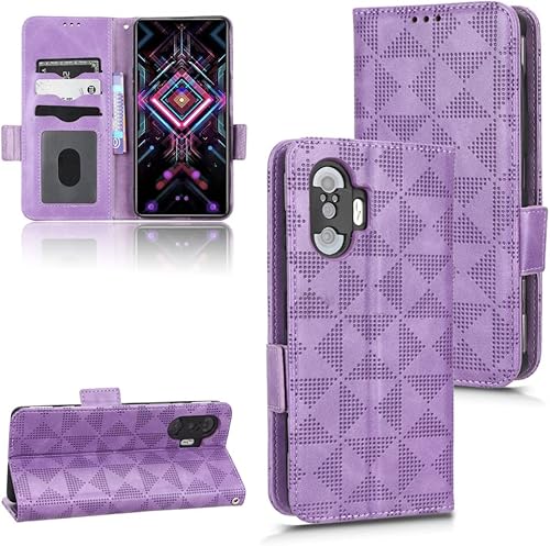 Kukoufey Funda para Xiaomi Redmi K40 Game M2104K10C  Poco F3 GT 5G M2104K10I Funda de piel con soporte abatible, funda para Xiaomi Poco F3 GT 5G,