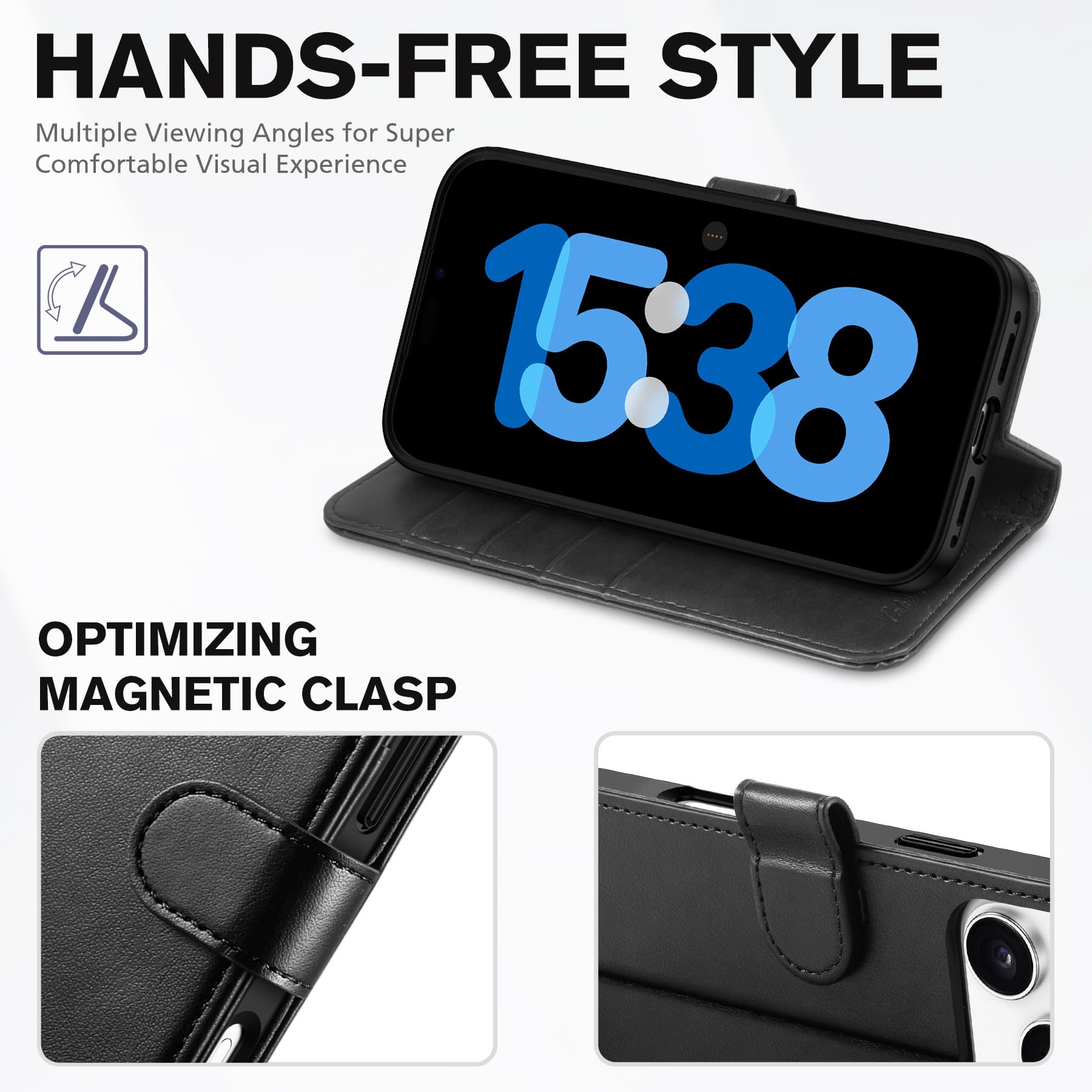 tekuteku iPhoneケース Amazon.com: TUCCH Wallet Case for iPhone 18 Pro Max & 17 Pro Max