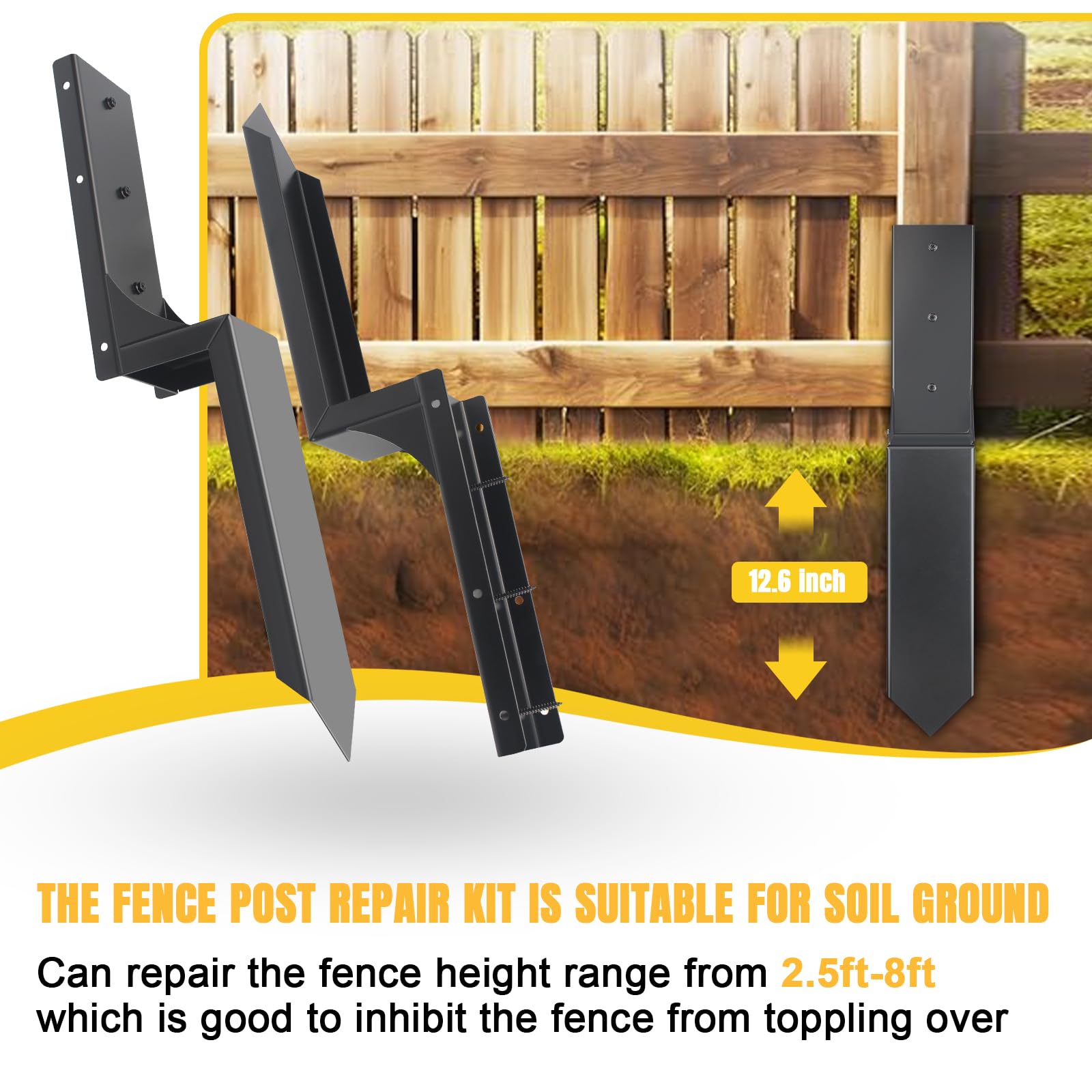 Kit De Réparation De Poteaux De Clôture, Piquets Cote DIvoire