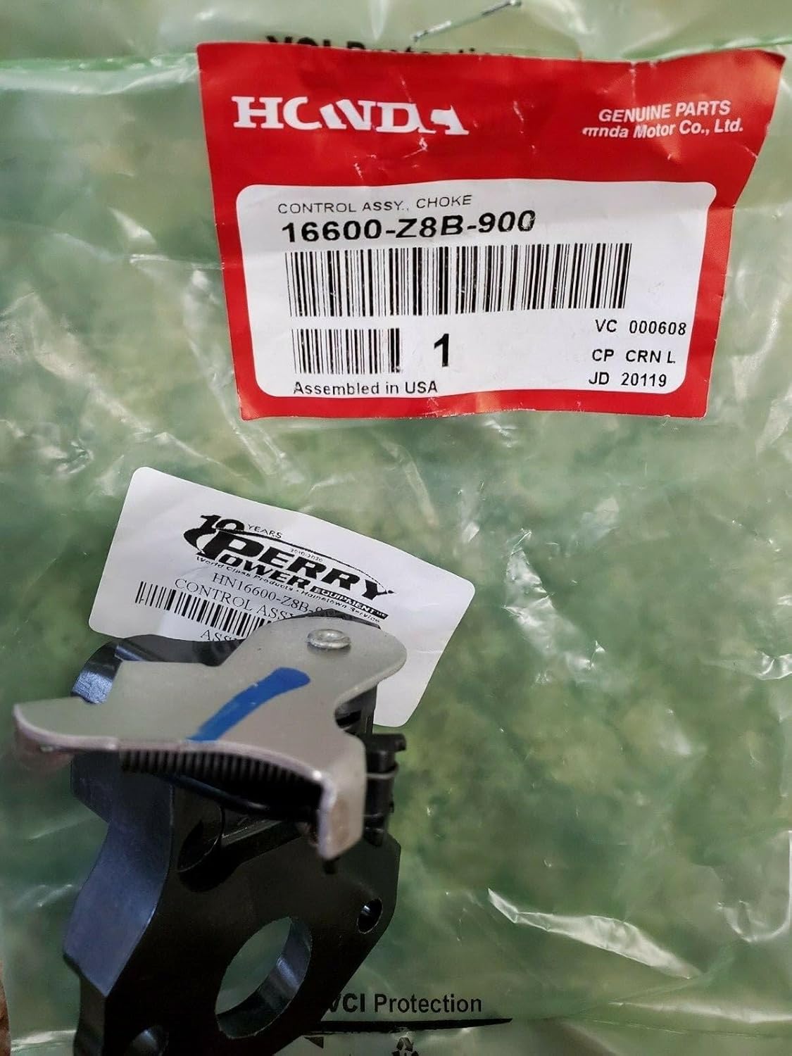 Replacement for Honda New Genuine 16600-Z8B-900 Choke Control Assy Fits HRR216 HRS216 Mowers OEM