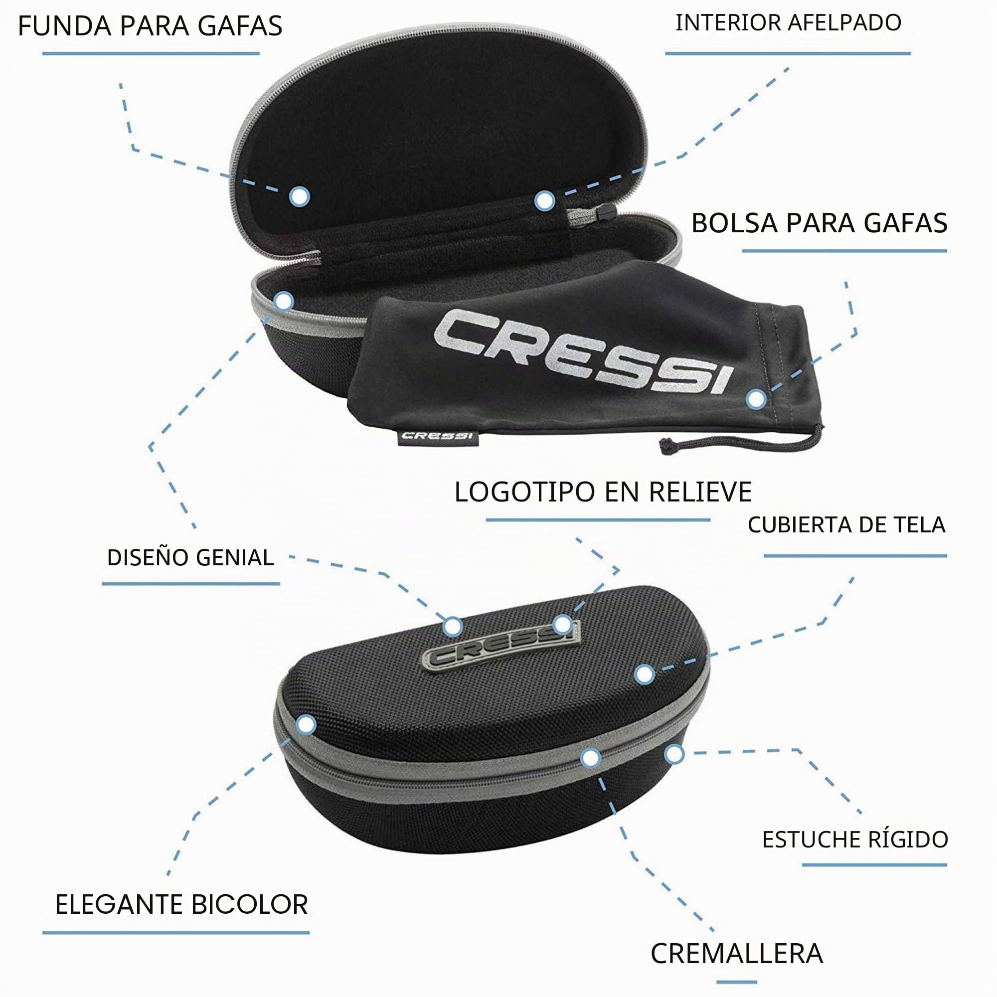 Cressi Ipanema Sunglasses Gafas de sol deportivo unisex adulto Unisex adulto (Pack de 1)