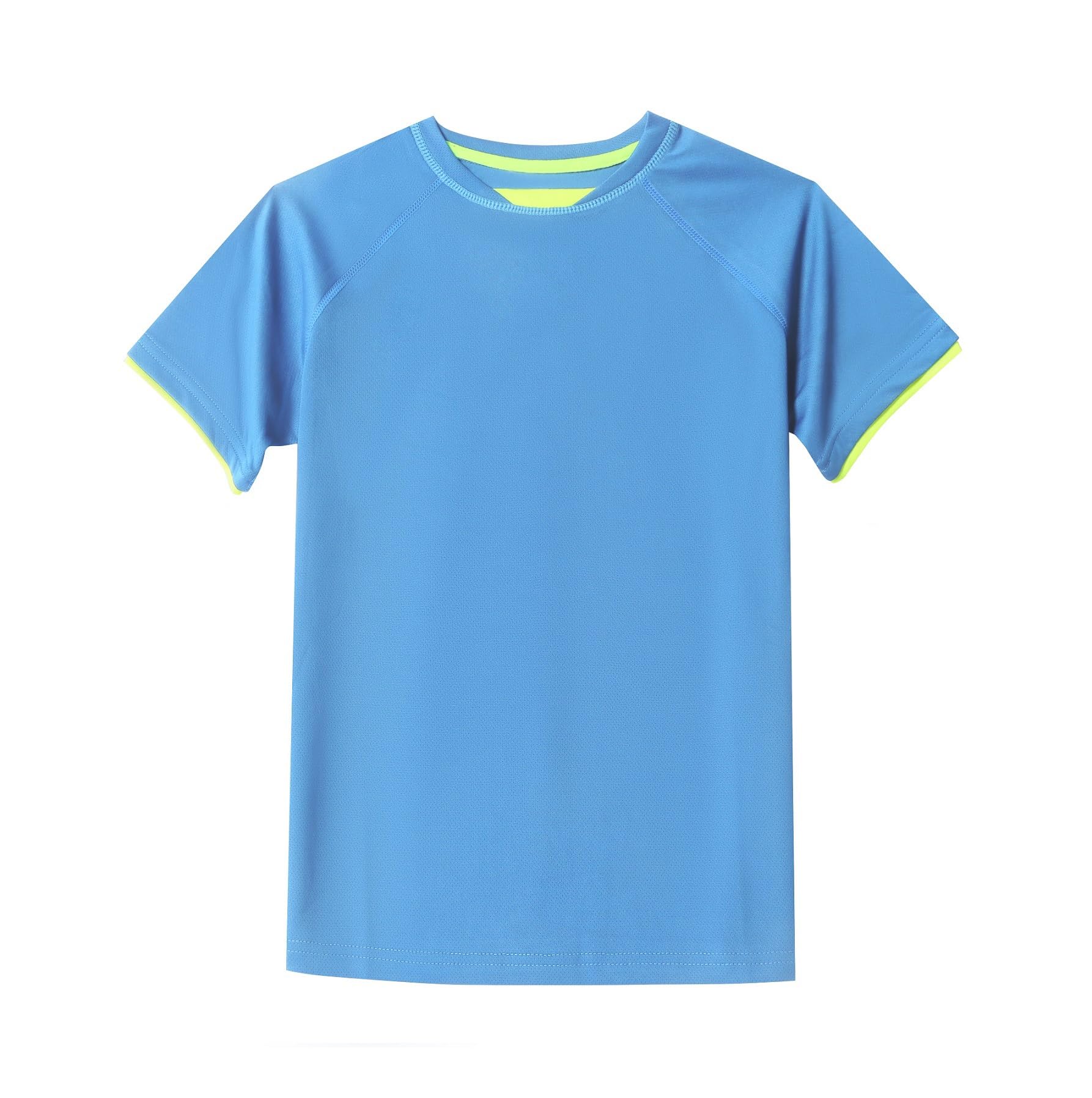 DaniChins - Conjunto de camisa deportiva de manga corta y pantalones cortos de malla para niños